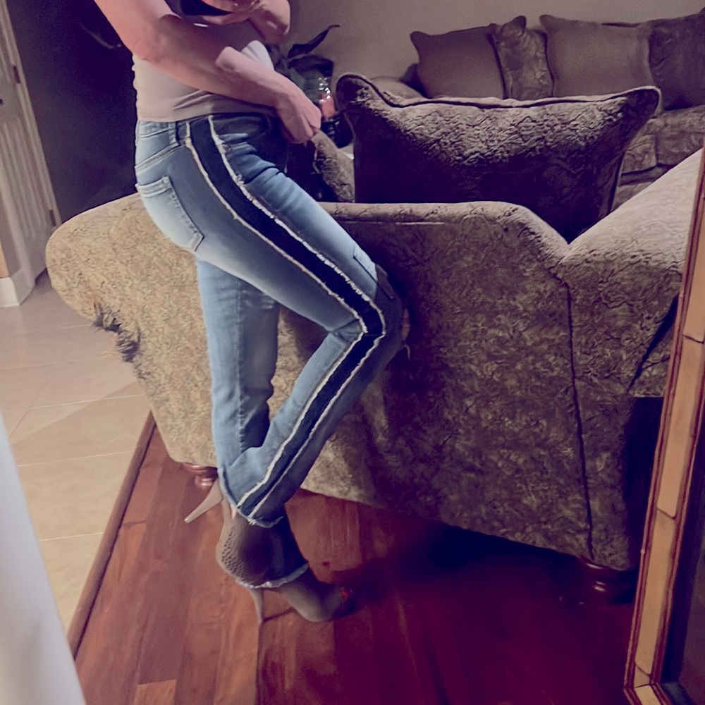 Distressed Jessica Simpson jeans - only tried on a couple of times!!